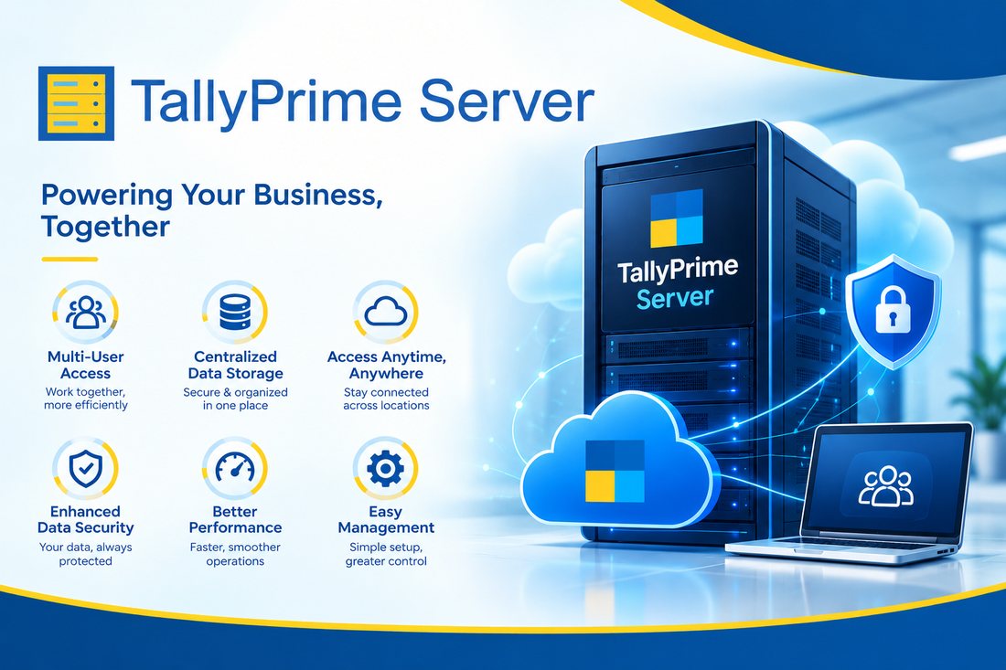 TallyPrime Server &mdash; powering your business, together